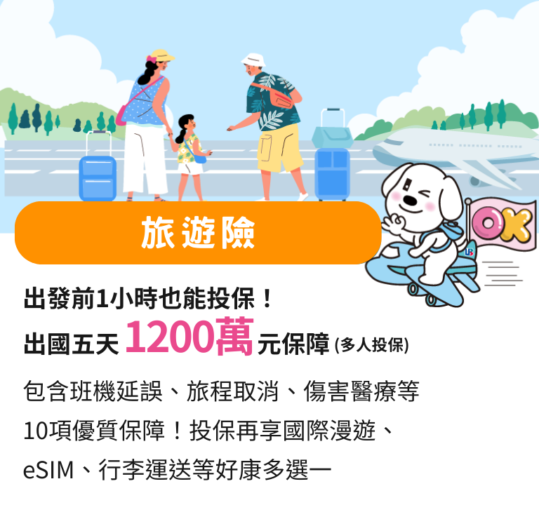 旅遊險保費優惠