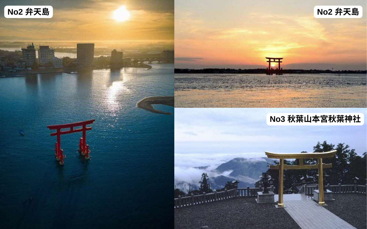 日本弁天島、秋葉山本宮秋葉神社