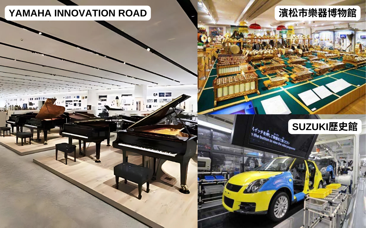 日本Yamaha innovation road、濱松市樂器博物館、suzuki歷史館