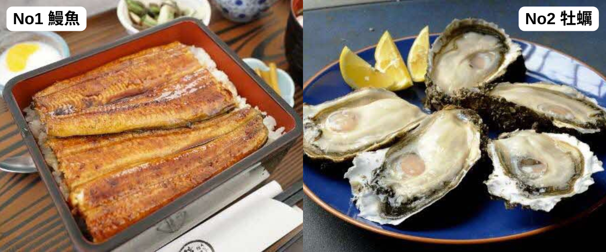 日本濱松鰻魚料理、牡蠣
